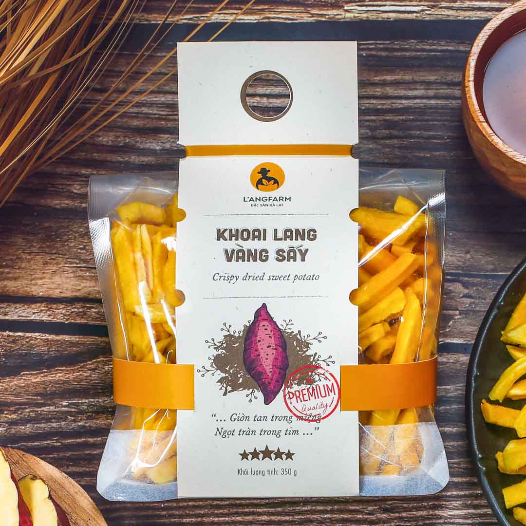 Khoai lang vàng sợi sấy khô