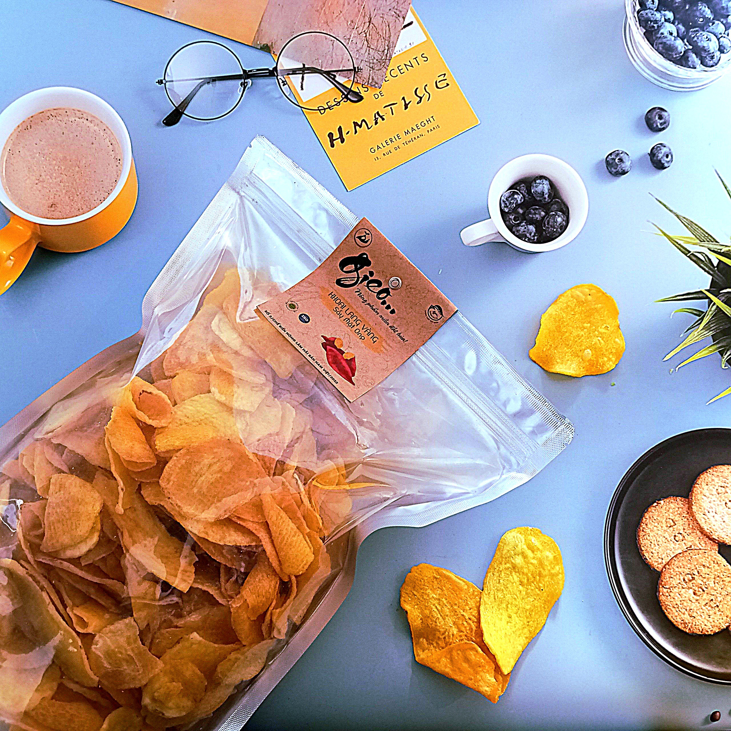 Chuối sấy giòn, đặc sản Nguyên Minh
