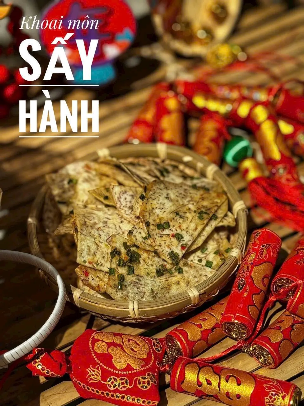 Khoai môn sấy hành 450gr