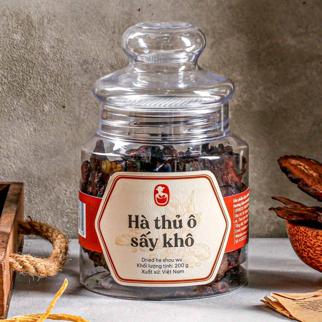Hà thủ ô sấy khô, đặc sản Đà Lạt